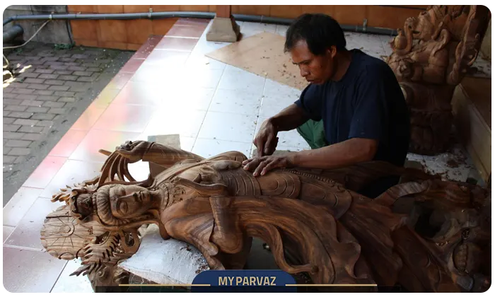 Balinese carving